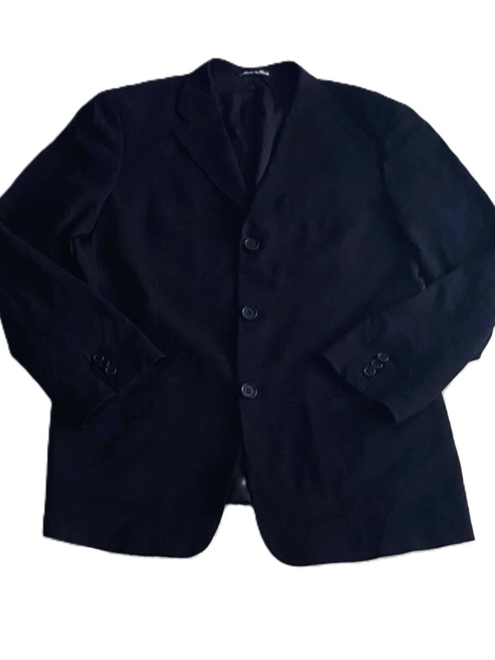 Giorgio Armani Vintage Le Collezioni Stretch Wool Blazer Made in Italy